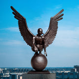 PREMIER Angel Perseidas Sculpture Bronze Statue Guardian of the Sky PSB-071-Bronze Sculpture-PREMIER SCULPTURE