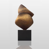 PREMIER Contemporary Abstract Bronze Sculpture Curved Fluidity Design Art Sculpture PSB-044