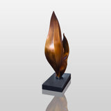 PREMIER Elegant Bronze Flame Sculpture Modern Artistic Sculpture for Outdoor Spaces PSB-036-Bronze Sculpture-PREMIER SCULPTURE
