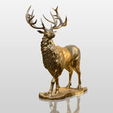 PREMIER Large Garden Sculpture Custom Bronze Elk Lawn Statue PSB-033-Bronze Sculpture-PREMIER SCULPTURE