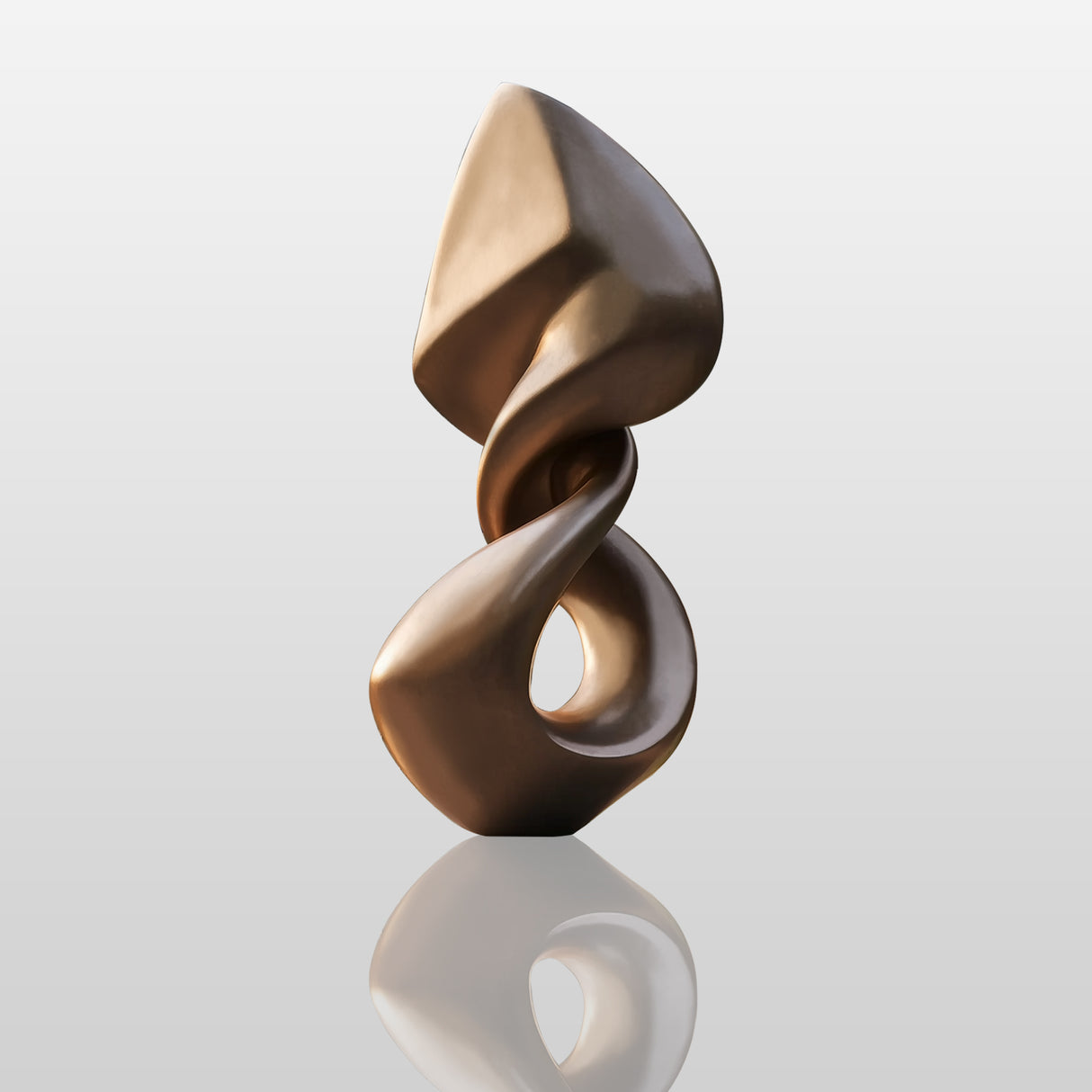 PREMIER Modern Abstract Bronze Sculpture Contemporary Outdoor Art for Urban Plazas & Luxury Villas PSB-063-Bronze Sculpture-PREMIER SCULPTURE