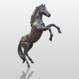 PREMIER Outdoor Bronze Rearing Horse Animal Custom Sculpture PSB-004-Bronze Sculpture-PREMIER SCULPTURE