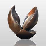 PREMIER Bronze Abstract Sculpture Timeless Bloom Art Sculpture for Garden or Outdoor Space PSB-048-Bronze Sculpture-PREMIER SCULPTURE