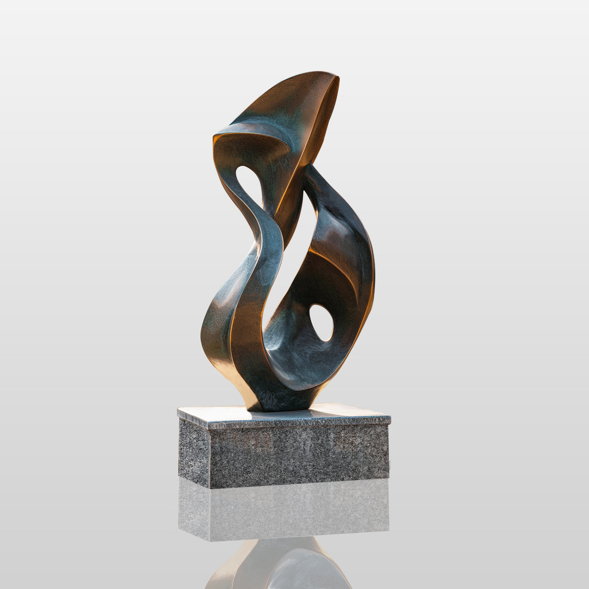 Modern Abstract Metal Sculpture Artwork