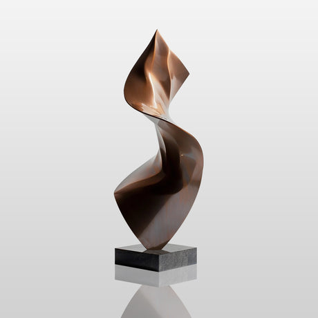  Modern Art Bronze Floor Standing Abstract Sculpture 