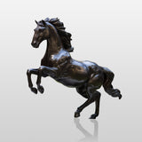 PREMIER Contemporary Rearing Horse Statue in Bronze Finish for Elegant Outdoor Display PSB-075-Bronze Sculpture-PREMIER SCULPTURE