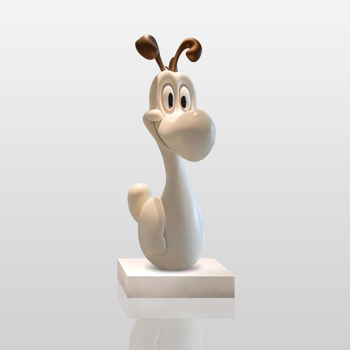 Cartoon Dog Sculpture 