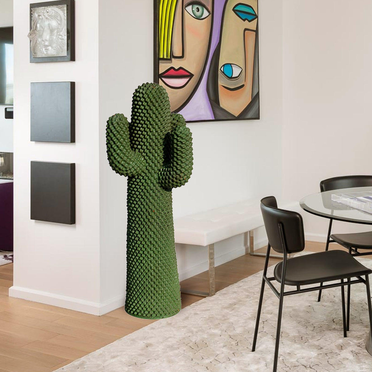 Coat Rack Fiberglass Cactus Sculpture