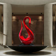 Red Snake Sculpture 