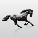 PREMIER Graceful Foal Garden Statue Bronze Finish Young Horse Sculpture for Courtyard or Park PSB-076-Bronze Sculpture-PREMIER SCULPTURE