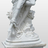 Angel Lovers Marble Stone Statue