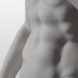 Classic White Marble David Sculpture