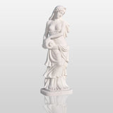 PREMIER Life-size Marble Statue for Garden Greek Lady with Bottle Custom Sculpture PSM-009-Marble sculpture-PREMIER SCULPTURE