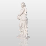 PREMIER Life-size Marble Statue for Garden Greek Lady with Bottle Custom Sculpture PSM-009-Marble sculpture-PREMIER SCULPTURE