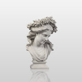 Maiden with Laurel Wreath Classical Bust 