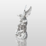 PREMIER Marble Saint Gabriel Statue Archangel Outdoor Religious Sculpture PSM-046-Marble sculpture-PREMIER SCULPTURE