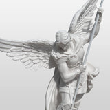 PREMIER Marble Saint Gabriel Statue Archangel Outdoor Religious Sculpture PSM-046-Marble sculpture-PREMIER SCULPTURE