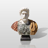 Marco Aurelius Marble Bust Statue