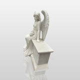 Marble Angel Tombstone Statue