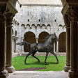 PREMIER Regal Running Horse Sculpture Bronze Animal Artwork for Courtyards, Gardens and Historic Estates PSB-074-Bronze Sculpture-PREMIER SCULPTURE