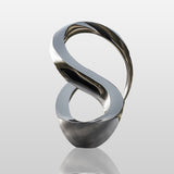 Modern Abstract Infinity Sculpture