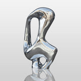 PREMIER Modern Metal Sculpture Abstract Design for Outdoor Art Original Sculpture PSSS-070-Stainless Steel Sculpture-PREMIER SCULPTURE