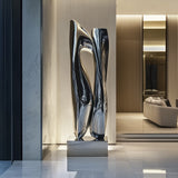 Modern Stainless Steel Sculpture