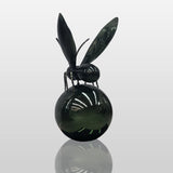 PREMIER Polished Stainless Steel Insect Sculpture Modern Wasp Garden Art for Outdoor Display PSSS-086-Stainless Steel Sculpture-PREMIER SCULPTURE