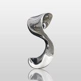 PREMIER Wall-Mounted Stainless Steel Sculpture Modern Reflective Art PSSS-075-Stainless Steel Sculpture-PREMIER SCULPTURE