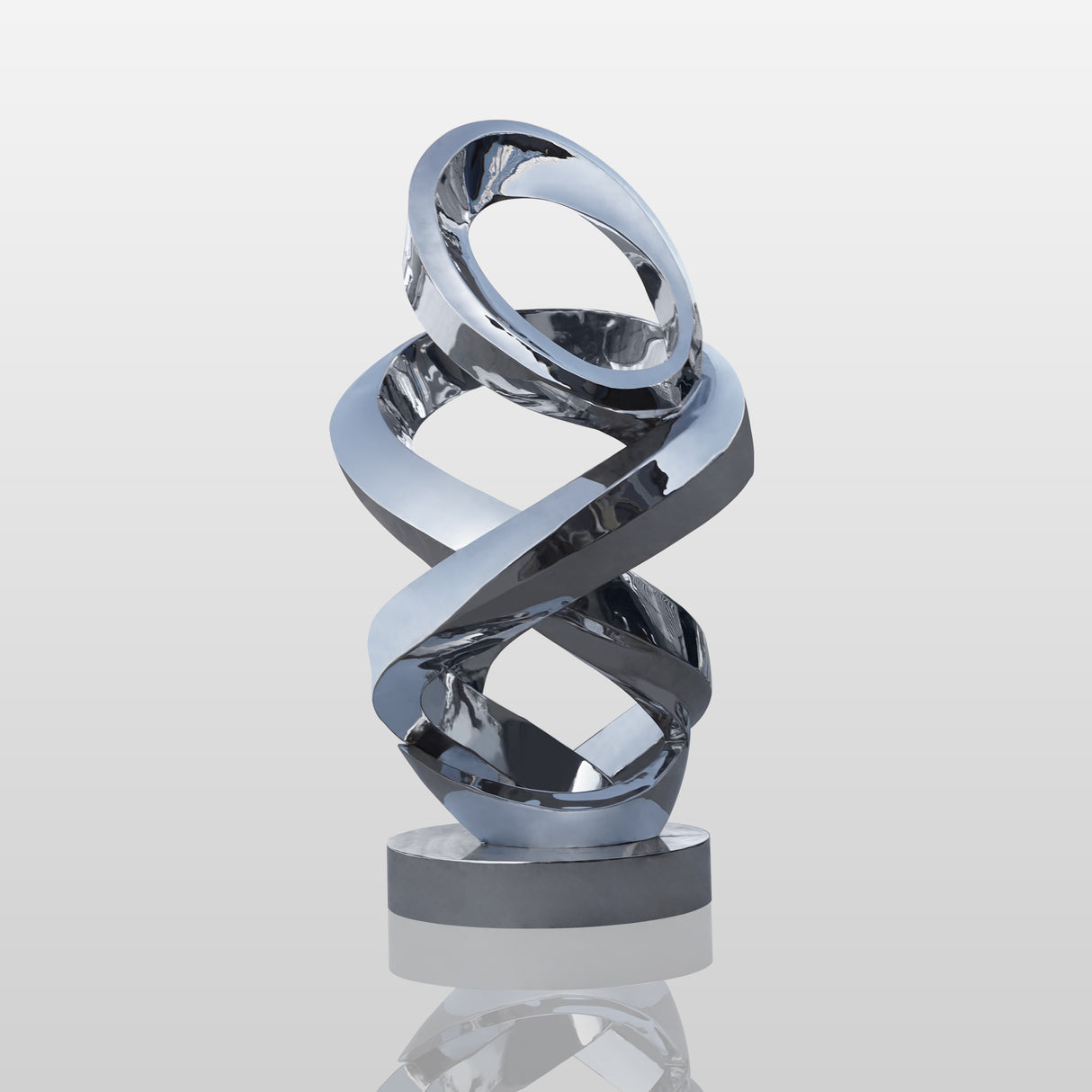 Abstract Stainless Steel Outdoor Sculpture