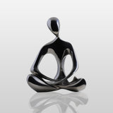 PREMIER Stainless Steel Meditation Sculpture for Modern Courtyard, Corporate Garden and Private Residence PSSS-128