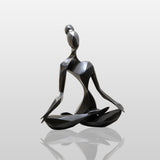 PREMIER Large Stainless Steel Yoga Sculpture for Contemporary Public Art Installation, City Plaza and Corporate Atrium PSSS-127
