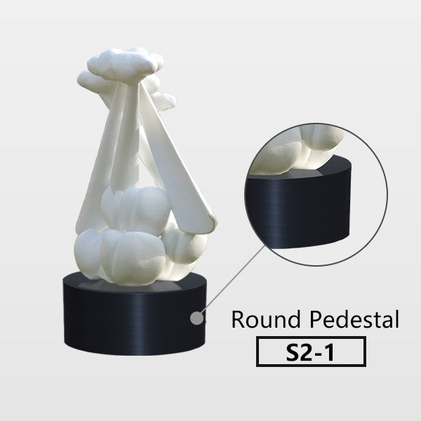 Round Sculpture Pedestal