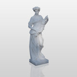 PREMIER Luxury White Marble Women Statue for Outdoor Garden, Luxury Home, Landscaping and Villa PSM-069-Marble sculpture-PREMIER SCULPTURE