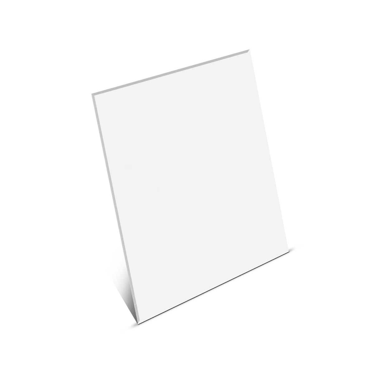 white fiberglass color sample