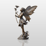 PREMIER Enchanting Bronze Fairy Statue for Outdoor Garden, Pond, Courtyards and Landscaped Estates PSB-093-Bronze Sculpture-PREMIER SCULPTURE