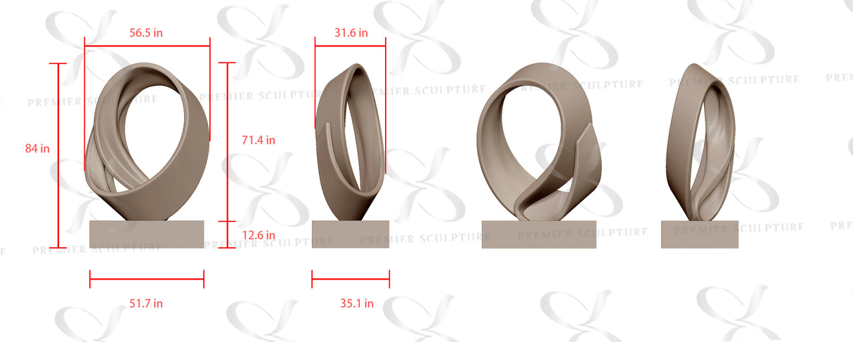 PREMIER Outdoor Garden Sculpture PSB-043-Custom Link for Melida Williams